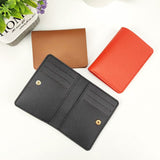 Weiyinxing Mini Wallet Short Style Ultrathin Large-capacity Card Purse Multi-card Slot Handbag Simple Fashion Multicolor Coin Purse