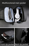 Weiyinxing Men Sling Backpack Cross Body Shoulder Chest Bag Anti-theft Travel Motorcycle Rider Waterproof Oxford Male Messenger Men's Bags