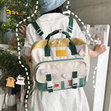 Weiyinxing Original Niche Design Sense, Online Red Japanese Handbag, Schoolgirl Backpack for Junior High School Students