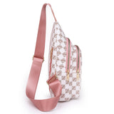 Weiyinxing High Quality Women PU Leather Shoulder Messenger Chest Bag Ladies Crossbody Bags Pack Fashion Travel Chest Handbags Purse