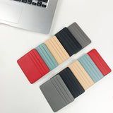 Weiyinxing Pu Leather ID Card Holder Candy Color Bank Credit Card Box Multi Slot Slim Card Case Wallet Women Men Business Card Cover