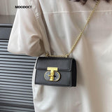 Weiyinxing New Luxury Designer Chain Shoulder Bags Summer Classic Fashion Crossbody Solid Color High Quality Leather Women Handbags