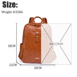 weiyinxing Large Capacity Pu Leather Women Backpack 2023 Luxury Designer Laptop Bag Backpacks for Teenage Girl Shoulder Bag Mochila