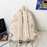 Weiyinxing Fashion Backpack Canvas Women Backpack Anti-theft Shoulder Bags New School Bag For Teenager Girls School Backapck Female