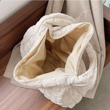 Weiyinxing New Big Shoulder Bag Space Cotton Handbag Woman Casual Tote Down Diagonal Bags Feather Padded Ladies Shopping Pack