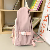 weiyinxing Kawaii Teens Girls Bookbag Leisure Lovely Female Shoulder Travel Bag College Schoolbag Fashion Cute Laptop Backpack