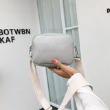 Weiyinxing Designer Leather Women Bag Ladies Shoulder Messenger Bags Handbag Letter Flap Simple Fashion Females Crossbody Bag