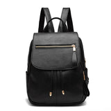 Weiyinxing Women 2023 New Women's Bag Korean Soft Leather Backpack Student Travel Bag