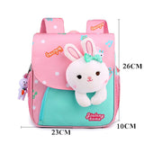 weiyinxing Fashion Cartoon Backpack For Girls Primary School Bag Cute Kids Bookbag Boys Bagpack Kawaii Animal Pattern Mochila