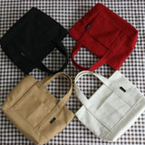 Weiyinxing Women Shoulder Bag Small Cotton Canvas Handbag Casual Tote Female Eco Crossbody Bag Cute Messenger Bags 2023