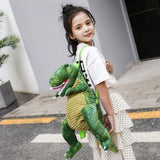 Weiyinxing Dianosaur Backpacks Kids Doll Plush Bag 3D Dinosaur Baby Backpack For Boys Girls Cute Animal Dinosaur Bags Toys Gifts