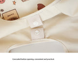 Weiyinxing Canvas Bag Female One-shoulder Student Large-capacity Literary and Artistic Portable Canvas Bag 2023 New Korean Style