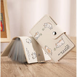 Weiyinxing Cards Holders Anti Thief Cartton Cat Bank Credit Bus Cards Cover Business Shield Card Holder Coin Pouch Wallets Bag Organizer