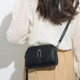 Weiyinxing Leather Bag Luxury Women's Handbags Bag for Woman 2023 Female Clutch Phone Bags Shoulder Bag Crossbody Messenger Pack