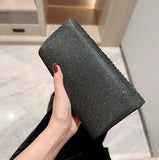 Weiyinxing Women Exquisite Evening Bag Party Banquet Glitter Purse Lady Elegant Wedding Clutches Handbag Female Cocktail Chain Shoulder Bag