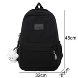 Weiyinxing Female Fashion Lady High Capacity Waterproof College Backpack Trendy Women Laptop School Bags Cute Girl Travel Book Bag Cool