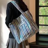 Weiyinxing Capacity New Fashion Versatile Shoulder Tote Bag Luxury Designer Casual Handbag Summer Shopping For Women 2023 Work Purses
