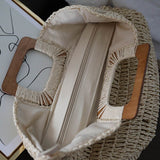 Weiyinxing Bag Women Summer Beach Bag Large Capacity Ladies Handbags Handmade Straw Bag Bohemian Rattan Travel Tote сумки женские