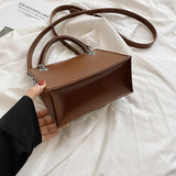 Weiyinxing Women Bag Vintage Handbags Retro Shoulder Bags for Woman High Quality PU Leather Crossbody Simple Brand Tote All Match Messenger