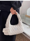 Weiyinxing Ladies Shoulder Bag Armpit Purses 2023 New Women Luxury Designer Tote Bags Branded Pu Leather Purses And Handbag Fashion