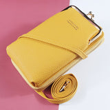 weiyinxing Fashion Small Crossbody Bags Women Mini Matte Leather Shoulder Messenger Bag Clutch Bolsas Ladies Phone Bag Purse Handbag