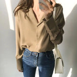 Weiyinxing Sleeve White Blouse Blouse Women Blusas Mujer De Moda 2023 V-Neck Office Lady Chiffon Blouse Shirt Women Shirts Blusas A405