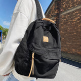 weiyinxing Casual Cool Girl Boy Canvas Green Laptop Student Bag Trendy Women Men College Bag Female Backpack Male Lady Travel Backpack