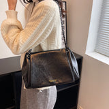 Weiyinxing Designer Chains Bags Brand Large Capacity Casual Tote Fashion Women Shoulder Bag Simple New Winter Travel Crossbody Bag