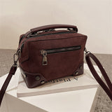 Weiyinxing Messenger Bags for Women Designer High Quality Crossbody Bags New Trend PU Handbags Vintage Solid Color Shoulder Bags