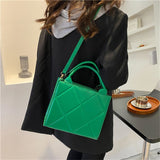 Weiyinxing Bags for Women 2023 New Luxury Handbags PU Leather Crossbody Bags Plaid Trendy Female Shoulder Bag Handbags Designer Totes