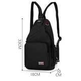 Weiyinxing Women Small Backpack 2023 Casual Girls Chest Bag with Earphone Hole Travel Backpack Multi-Functional Rucksacks Mochila Mujer