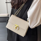 Weiyinxing New Luxury Designer Chain Shoulder Bags Summer Classic Fashion Crossbody Solid Color High Quality Leather Women Handbags