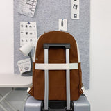 Weiyinxing Vintage Leisure Corduroy Cool Female BookBag Women Laptop Fashion Retro Design College Backpack Girl Cute Travel School Bag