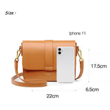 weiyinxing Genuine Cow Leather Women Shoulder Bag Solid Color Clutch Ladies Bags for 2023 Shoulder Bag Small Crossbody Bag Sac A Main