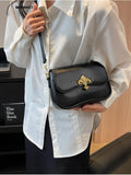 Weiyinxing Classic Vintage Luxury Designer For Women Shoulder Bags New Summer Fashion Leather Handbag Simple Style Casual PU Crossbody