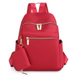 weiyinxing Quality Oxford Backpack Women Multiple Pockets Mochila Black Red New Designer Bagpack Cute Book Bags Waterproof School Bag