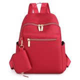 Weiyinxing Quality Oxford Backpack Women Multiple Pockets Mochila Black Red New Designer Bagpack Cute Book Bags Waterproof School Bag