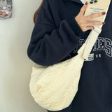 Weiyinxing Hobo Bags Women Large-Capacity Crossbody Dumpling Bag Down Cotton Casual Simple And Versatile Shoulder Bag