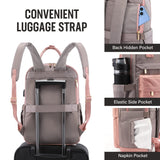 Weiyinxing Women's Travel Backpack Fashion USB Charging Laptop Lightweight Handbag School Bags For Girls Multifunctional Suitcase Backpacks