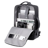Weiyinxing Backpack 15 Inch Business Expandable Notebook School Book Bags Multifunction USB Charging Man Travel Backpacks For Men