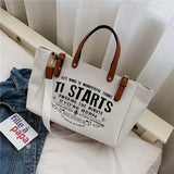 Weiyinxing Large Capacity Canvas Tote Bag For Women Luxury Designer Handbag Purse Ladies Crossbody Shoulder Bags Shopping Bucket Bag