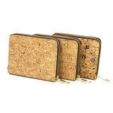 Weiyinxing Purse for Women Cork Wallet PU Leather Men Slim Money Bag Purse ID Card Holder Natural Environmental Protection Hot Sale