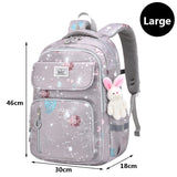 Weiyinxing New School Backpack 1 Grade 3 Years Cute Colorful School Bag for Girls Waterproof Children Kindergarten Small Backpack