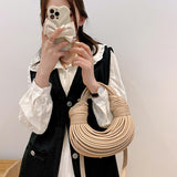 Weiyinxing trend New Line Bundle Clutch Bag For Female High Quality Women's Handbag and Purse Designer Shoulder Bag Senior Hobos