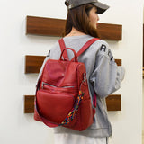 weiyinxing Anti-theft Women Backpacks Famous Brand High Quality Leather Female Backpack Ladies Large Capacity School Bag for Girls