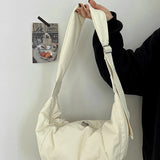 Weiyinxing Hobo Bags Women Large-Capacity Crossbody Dumpling Bag Down Cotton Casual Simple And Versatile Shoulder Bag