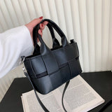 Weiyinxing Women's Handbag Checkered Seam Design Bags Female Tote Bag Handbags for Women 2023 Designer Luxury Trend Small Bags  womens bag