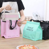 Weiyinxing Bag Insulated Cold Simplicity Picnic Carry Case Thermal Portable Lunch Container Lunch Box Bento Pouch Food Storage Bags