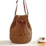 Weiyinxing Rattan Women Shoulder Bags Wicker Woven Large Capacity Tote Tassel Crossbody Bag 2023 Summer Beach Big Purses Travel Bag