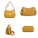 Weiyinxing Women's Fashion Shoulder Bag Light And Soft Oxford Simplicity Crossbody Bag Multi Pocket And Large Capacity Female Messenger Bag